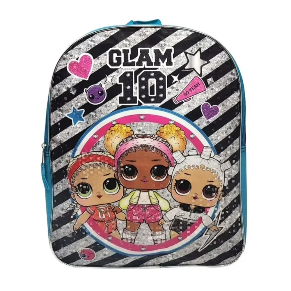 LOL Surprise 15” Backpack – Glam Squad Team | MC Swag Fresh Court Champ